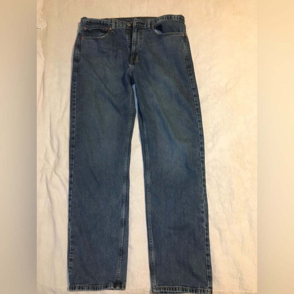 Levi’s 505 men’s 36 x 34 denim blue jeans
